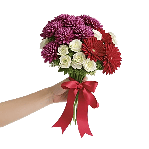 Crimson Blossom Harmony