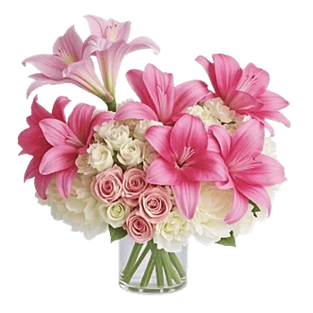 Blush Romantic Centerpiece