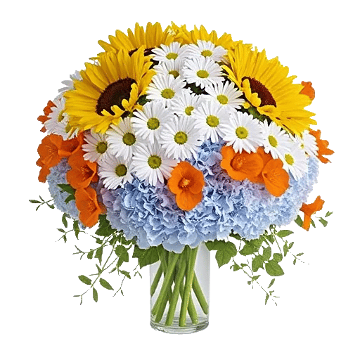 Radiant Bloom Cascade