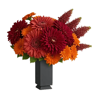 Crimson Blossom Harmony