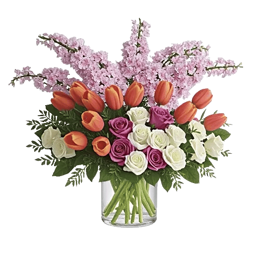 Blush Romantic Centerpiece