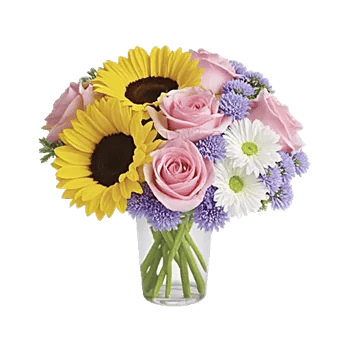 Radiant Bloom Cascade