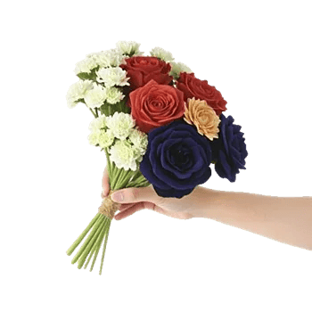 Delicate Petal Cascade