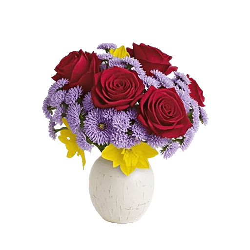 Crimson Blossom Harmony