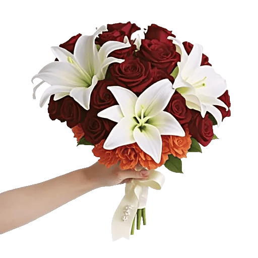 Graceful Lily Display