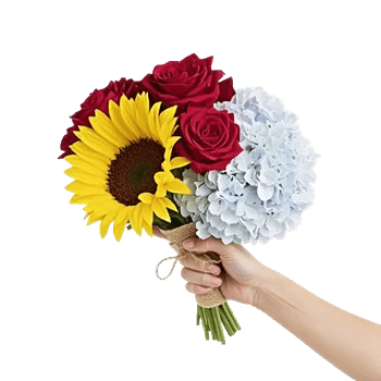 Golden Sunflower Bouquet