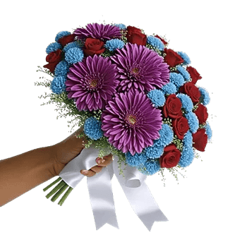 Crimson Blossom Harmony