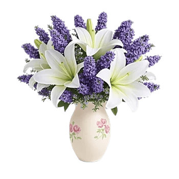 Graceful Lily Display