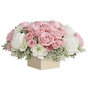 Blush Romantic Centerpiece