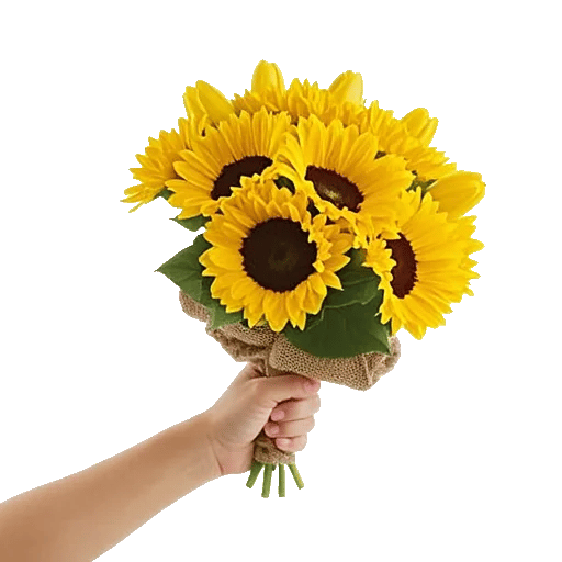 Golden Sunflower Bouquet
