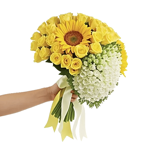 Amber Sunflower Glow