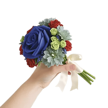Elegant Blue Roses
