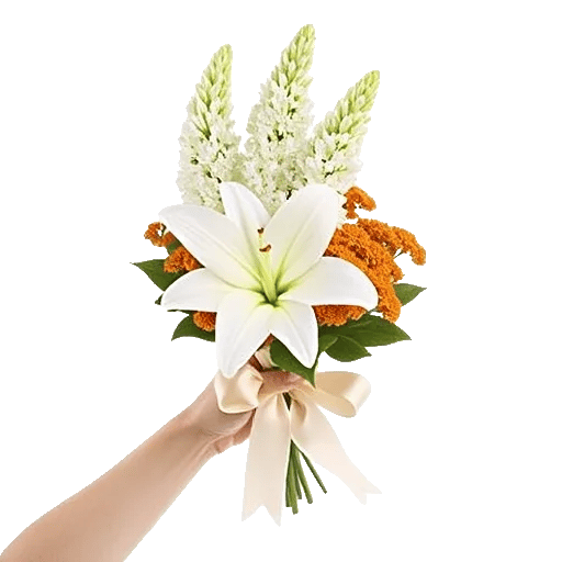 Graceful Lily Display