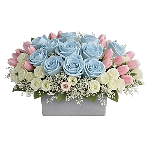 Blush Romantic Centerpiece