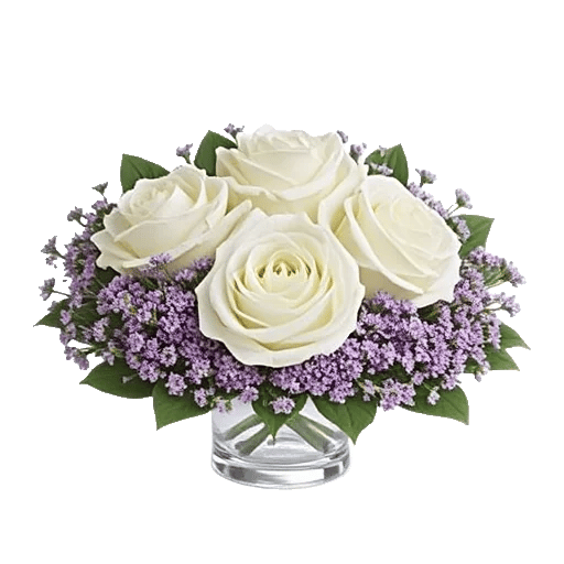 Blush Romantic Centerpiece