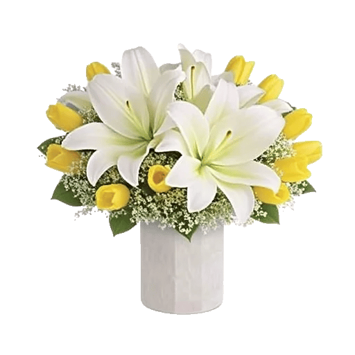 Graceful Lily Display