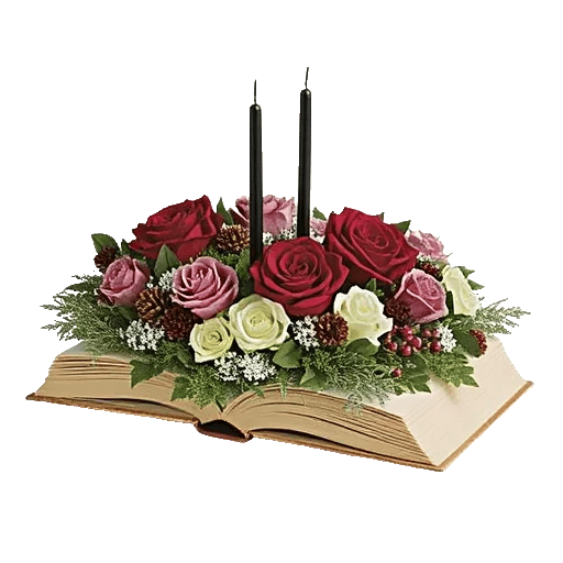 Blush Romantic Centerpiece