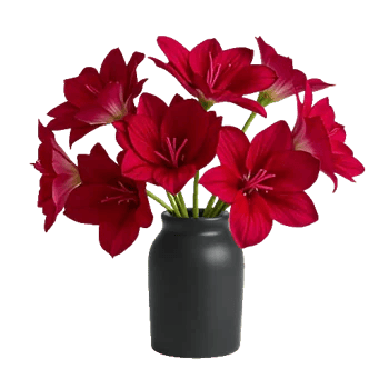 Crimson Lily Glow