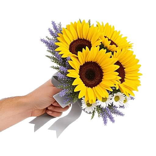 Golden Sunflower Bouquet