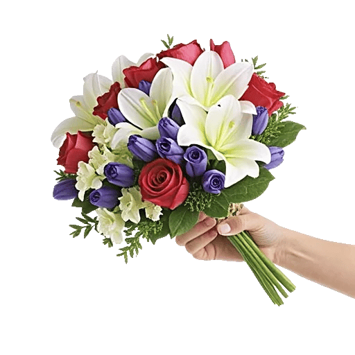 Graceful Lily Display