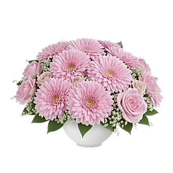 Blush Romantic Centerpiece