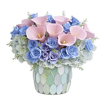 Graceful Lily Display