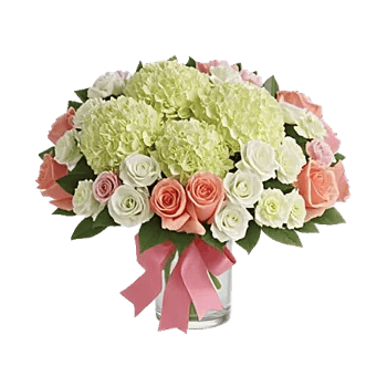 Blush Romantic Centerpiece