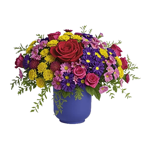 Crimson Blossom Harmony