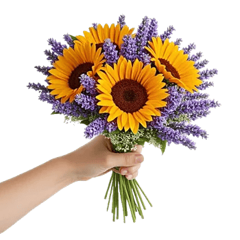 Amber Sunflower Glow