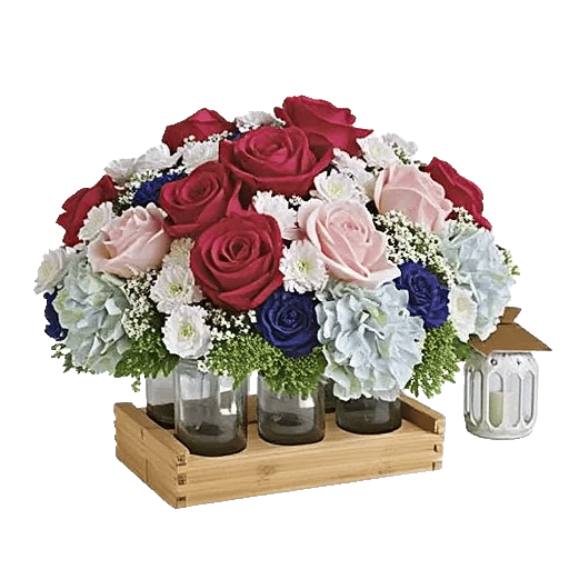 Blush Romantic Centerpiece