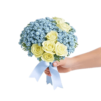 Elegant Blue Roses