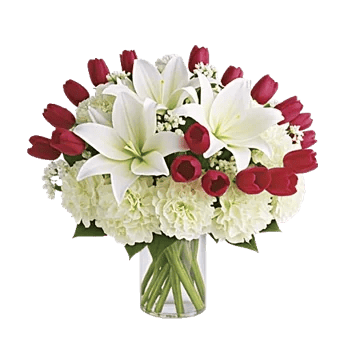 Graceful Lily Display