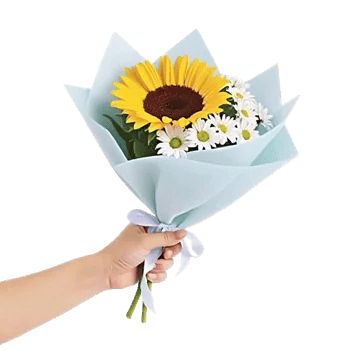 Golden Sunflower Bouquet