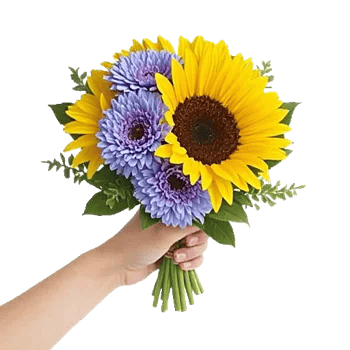 Golden Sunflower Bouquet