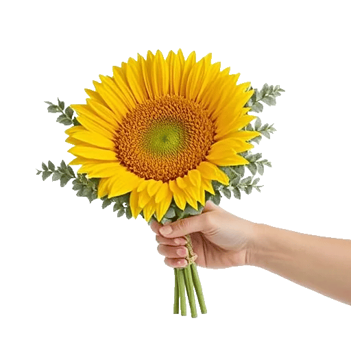 Golden Sunflower Bouquet
