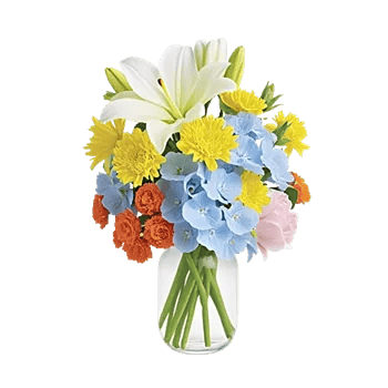 Graceful Lily Display