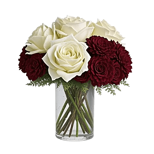 Crimson Blossom Harmony