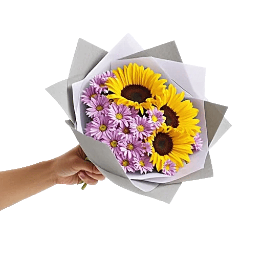 Golden Sunflower Bouquet