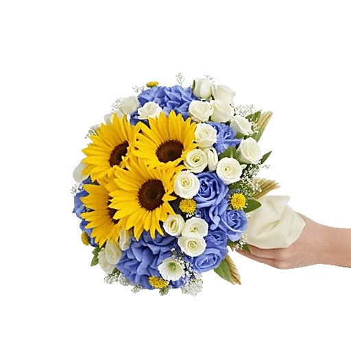 Golden Sunflower Bouquet