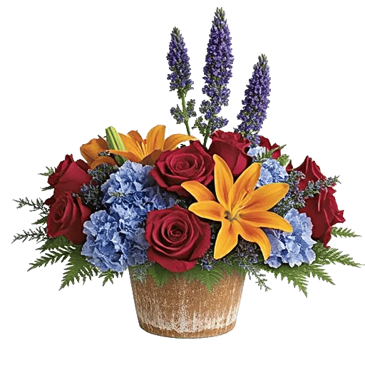 Blush Romantic Centerpiece