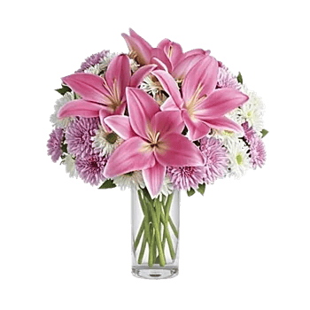 Graceful Lily Display