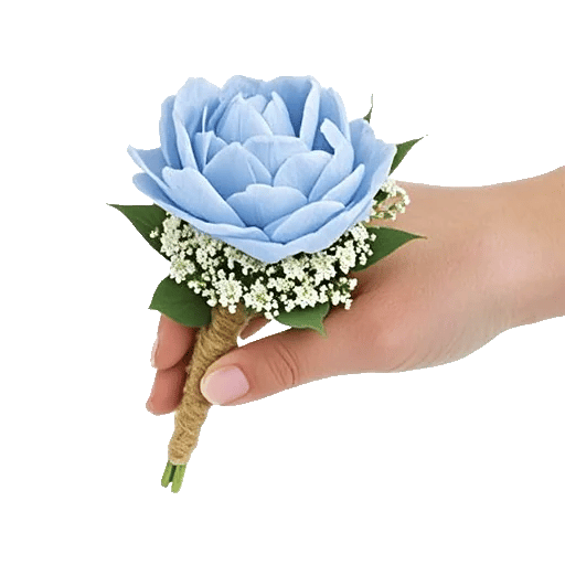 Blushing Peony Charm