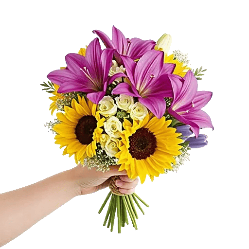 Graceful Lily Display