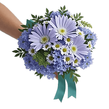 Elegant Blue Roses