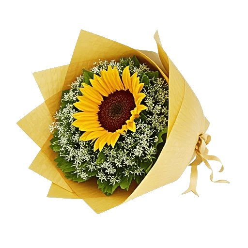 Golden Sunflower Bouquet