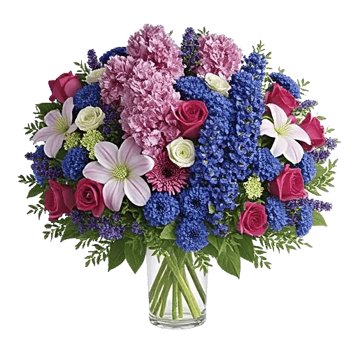 Azure Sky Blooms