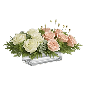 Blush Romantic Centerpiece