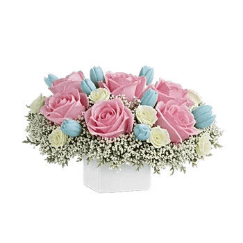 Blush Romantic Centerpiece