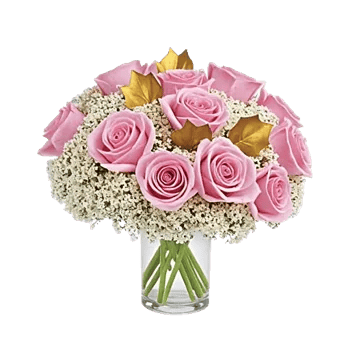 Blush Romantic Centerpiece