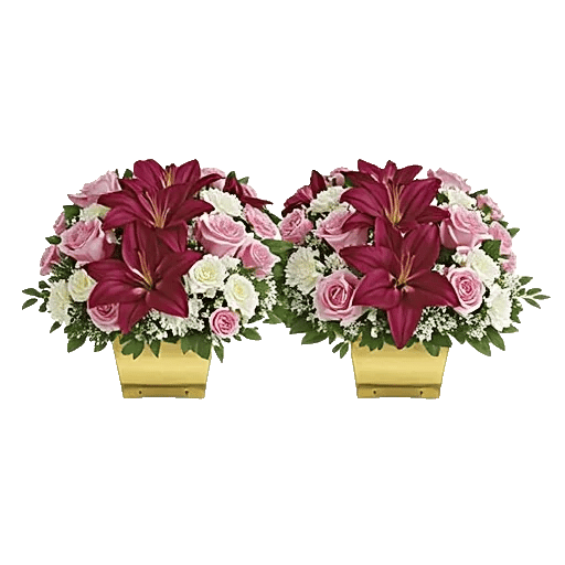 Graceful Lily Display